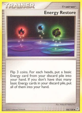 Energy Restore, Diamond & Pearl