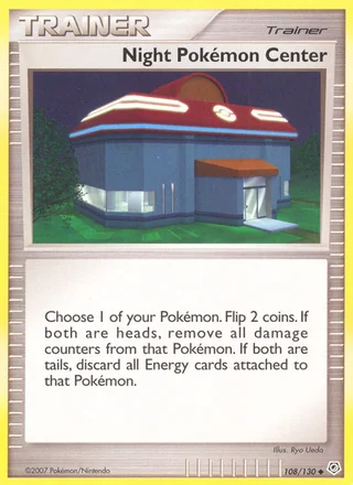 Night Pokémon Center, Diamond & Pearl