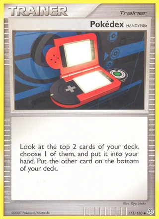Pokédex HANDY910is, Diamond & Pearl