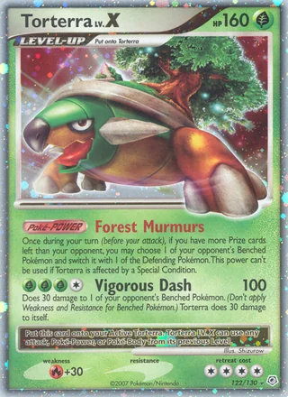 Torterra LV.X, Diamond & Pearl
