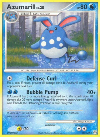Azumarill, Diamond & Pearl