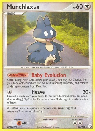 Munchlax, Diamond & Pearl