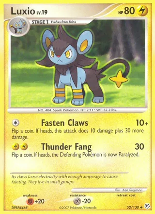 Luxio, Diamond & Pearl
