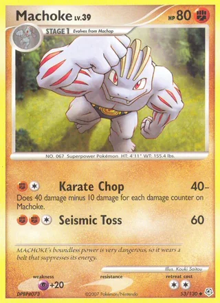 Machoke, Diamond & Pearl