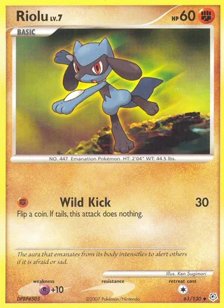 Riolu, Diamond & Pearl