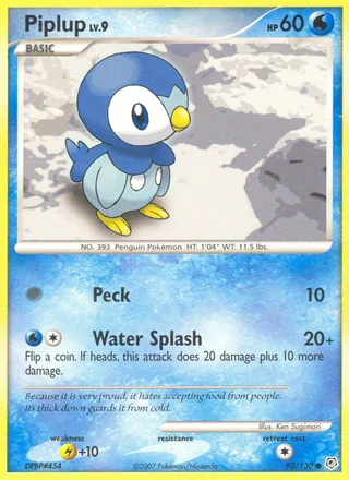 Piplup, Diamond & Pearl
