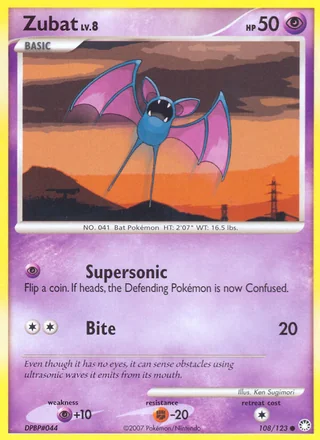 Zubat, Mysterious Treasures