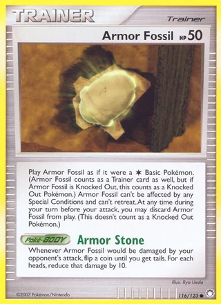 Armor Fossil, Mysterious Treasures