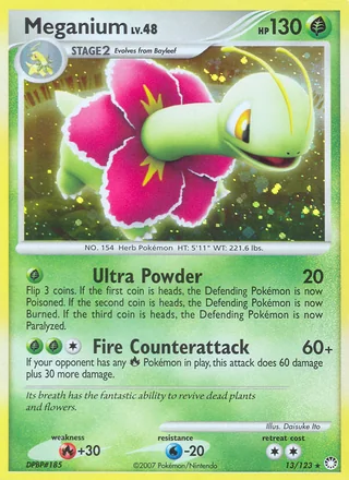 Meganium, Mysterious Treasures