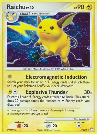 Raichu, Mysterious Treasures