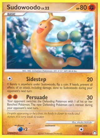 Sudowoodo, Mysterious Treasures