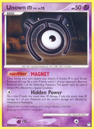 Unown [M], Mysterious Treasures