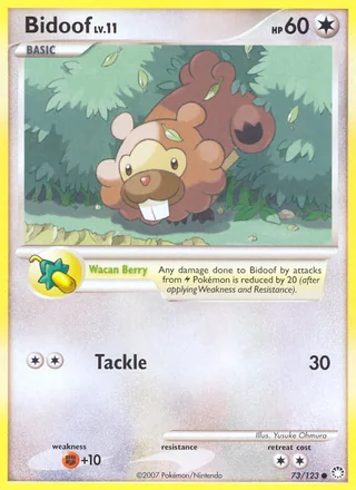 Bidoof, Mysterious Treasures