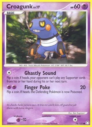 Croagunk, Mysterious Treasures