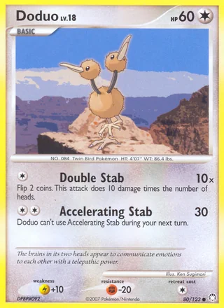 Doduo, Mysterious Treasures