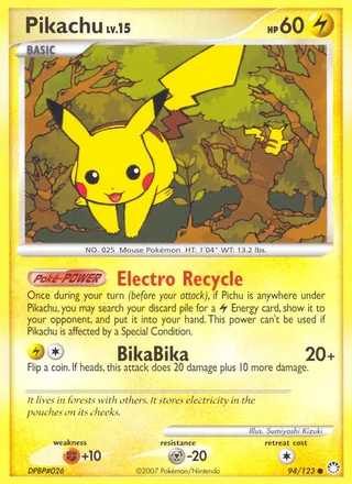 Pikachu, Mysterious Treasures