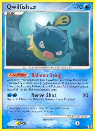 Qwilfish, Secret Wonders