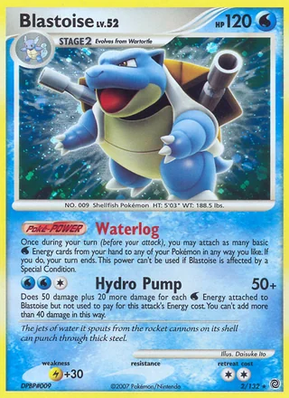 Blastoise, Secret Wonders