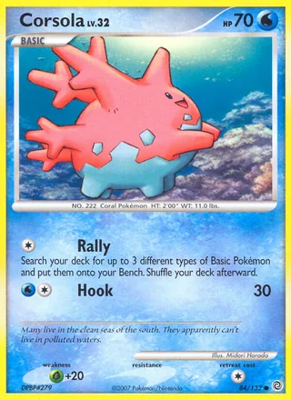 Corsola, Secret Wonders