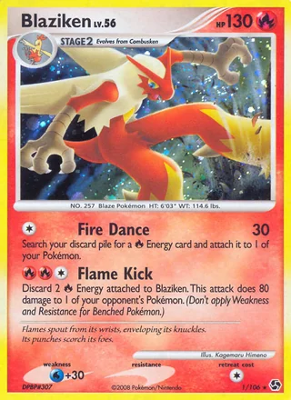Blaziken, Great Encounters