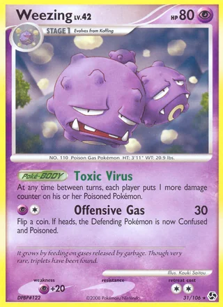 Weezing, Great Encounters