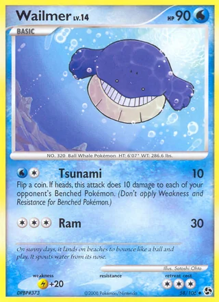Wailmer, Great Encounters