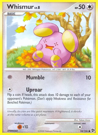 Whismur, Great Encounters