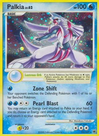 Palkia, Majestic Dawn