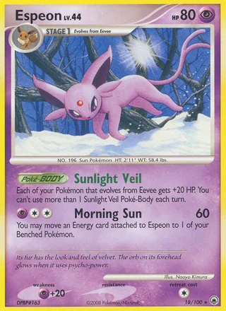 Espeon, Majestic Dawn