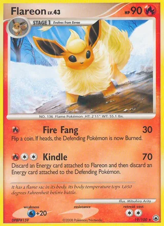 Flareon, Majestic Dawn