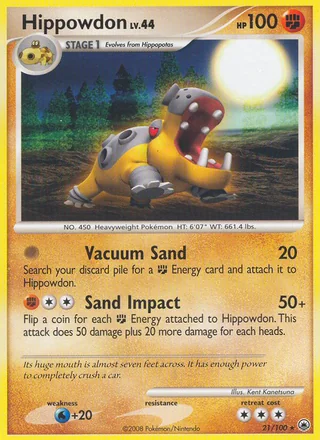 Hippowdon, Majestic Dawn