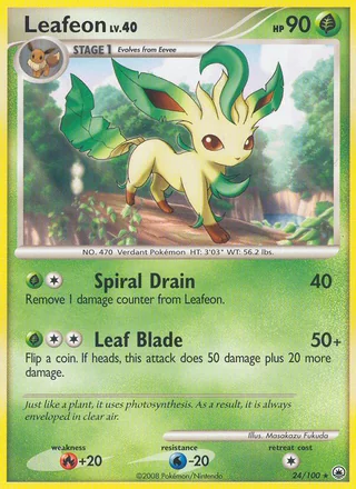 Leafeon, Majestic Dawn