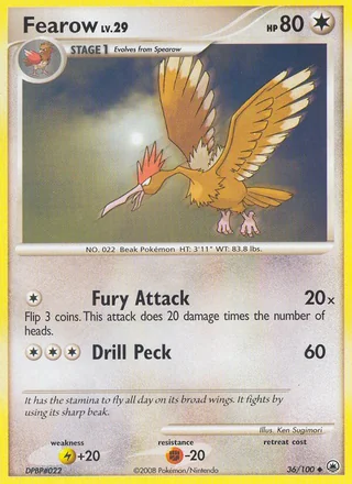 Fearow, Majestic Dawn