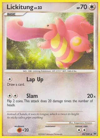 Lickitung, Majestic Dawn