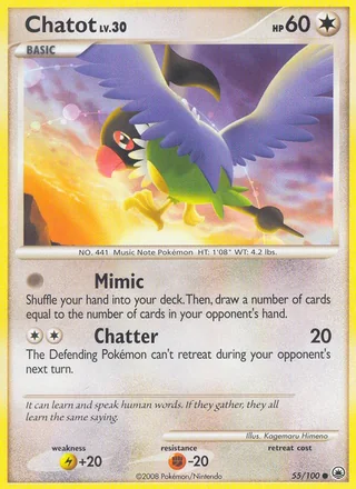 Chatot, Majestic Dawn