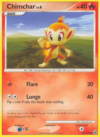 Chimchar, Majestic Dawn