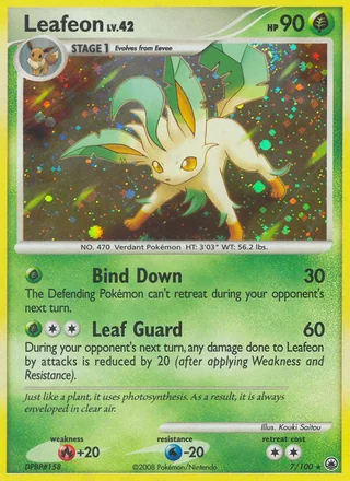 Leafeon, Majestic Dawn