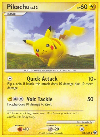 Pikachu, Majestic Dawn