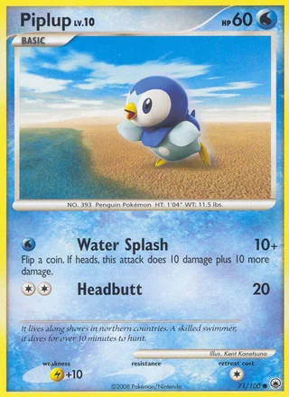 Piplup, Majestic Dawn
