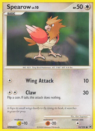 Spearow, Majestic Dawn