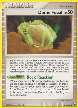 Dome Fossil, Majestic Dawn