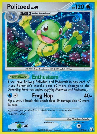 Politoed, Legends Awakened