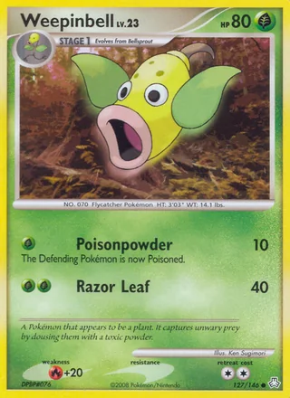 Weepinbell, Legends Awakened