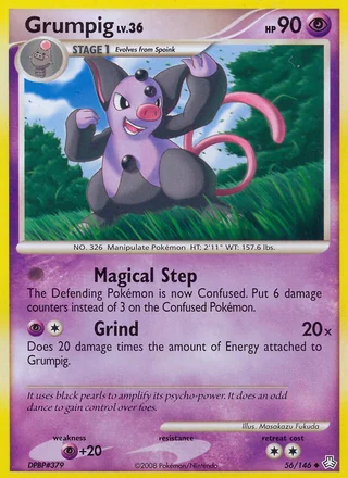 Grumpig, Legends Awakened