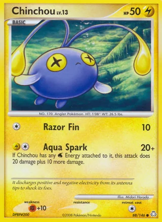Chinchou, Legends Awakened