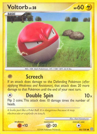 Voltorb, Stormfront