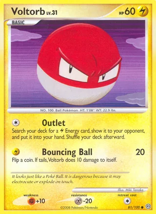 Voltorb, Stormfront