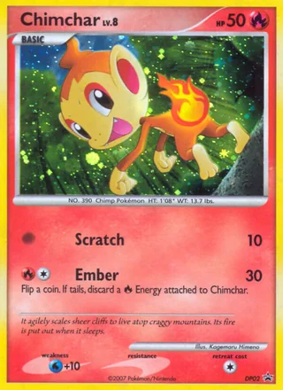 Chimchar, DP Black Star Promos