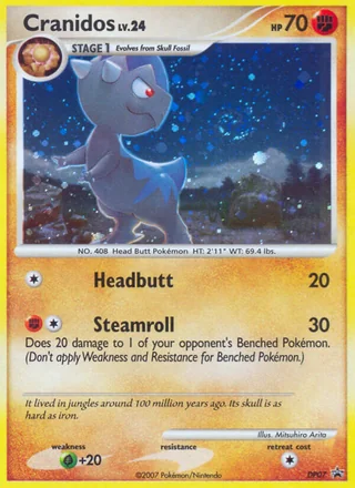 Cranidos, DP Black Star Promos