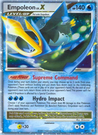 Empoleon LV.X, DP Black Star Promos